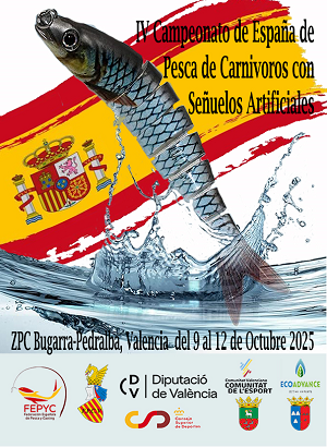 Comienza el IV Campeonato de España Carnívoros de Señuelos Artificiales